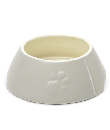 Scruffs Long Eared Dog Bowl - Cream